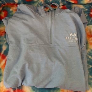 Men’s hoodie with collar only worn once selling for $20